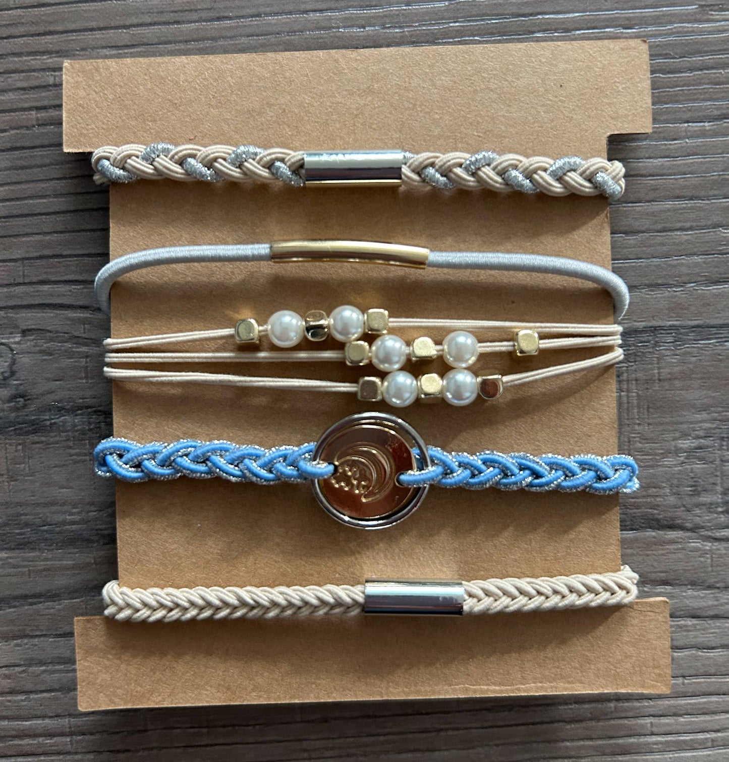 JILLIAN INK LLC - Hair Tie Bracelet Sets: Mountains