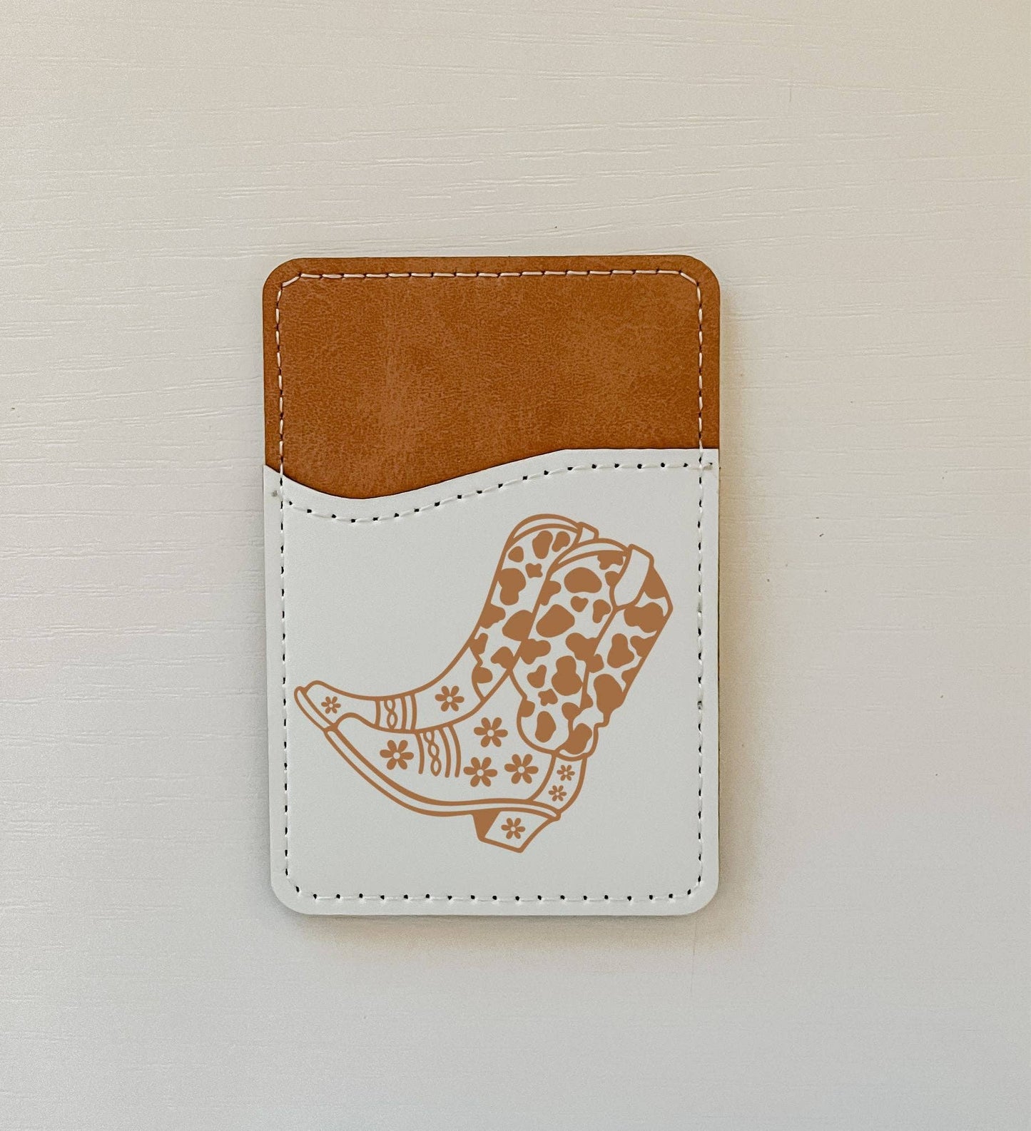 Olivia + Rose - Western Collection Leather Card Holder: 9