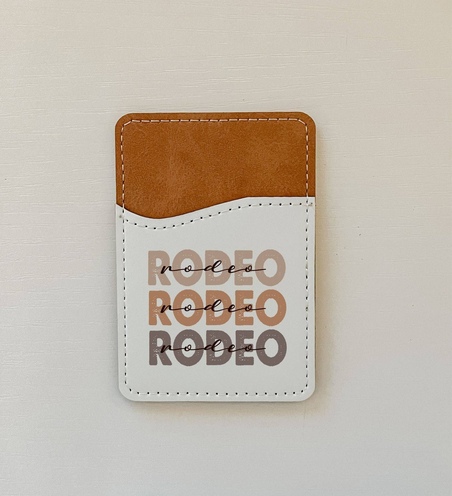 Olivia + Rose - Aesthetic Cowgirl Leather Card Holder (10 Options): 1