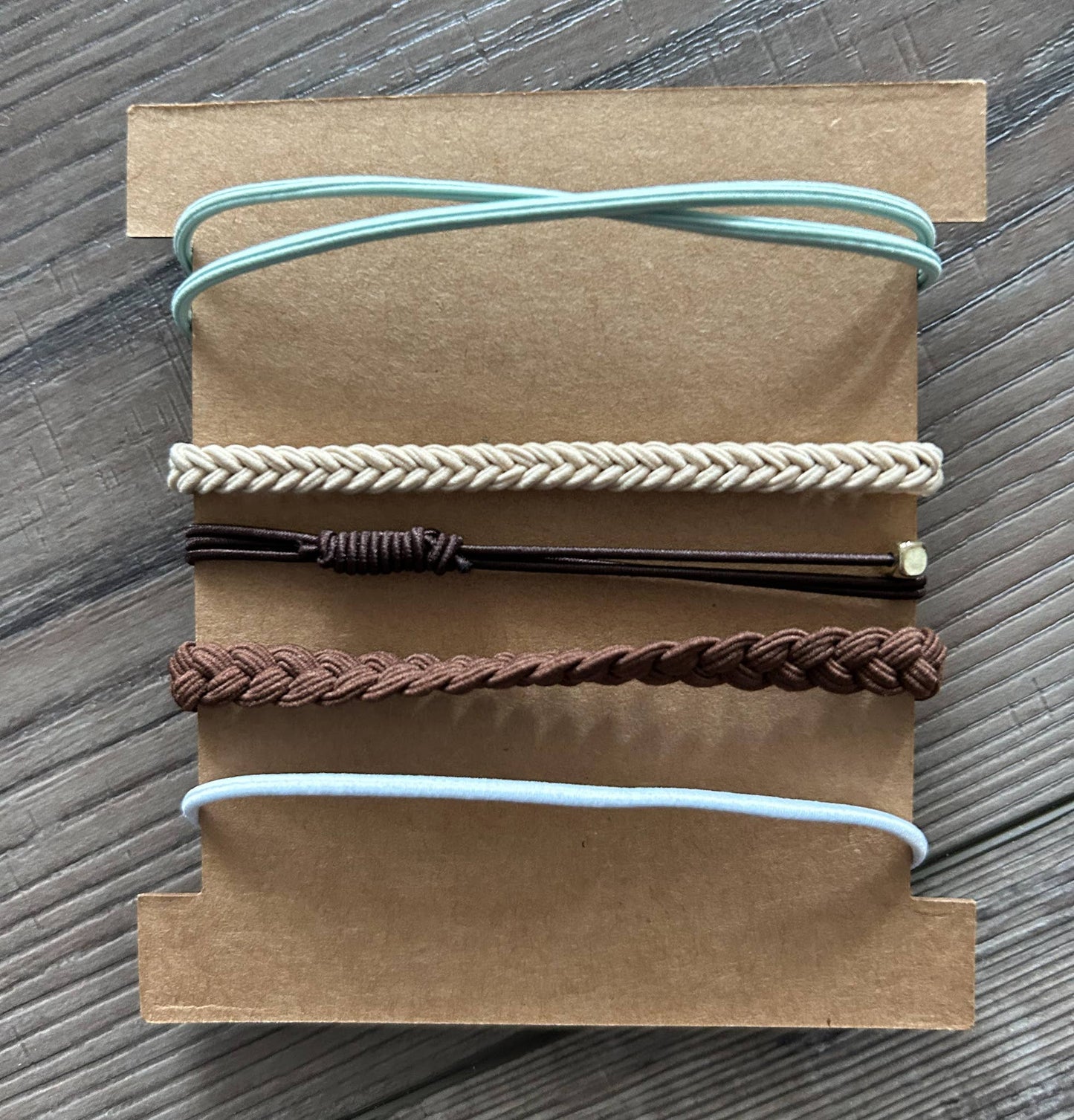 JILLIAN INK LLC - Hair Tie Bracelet Sets: Mountains