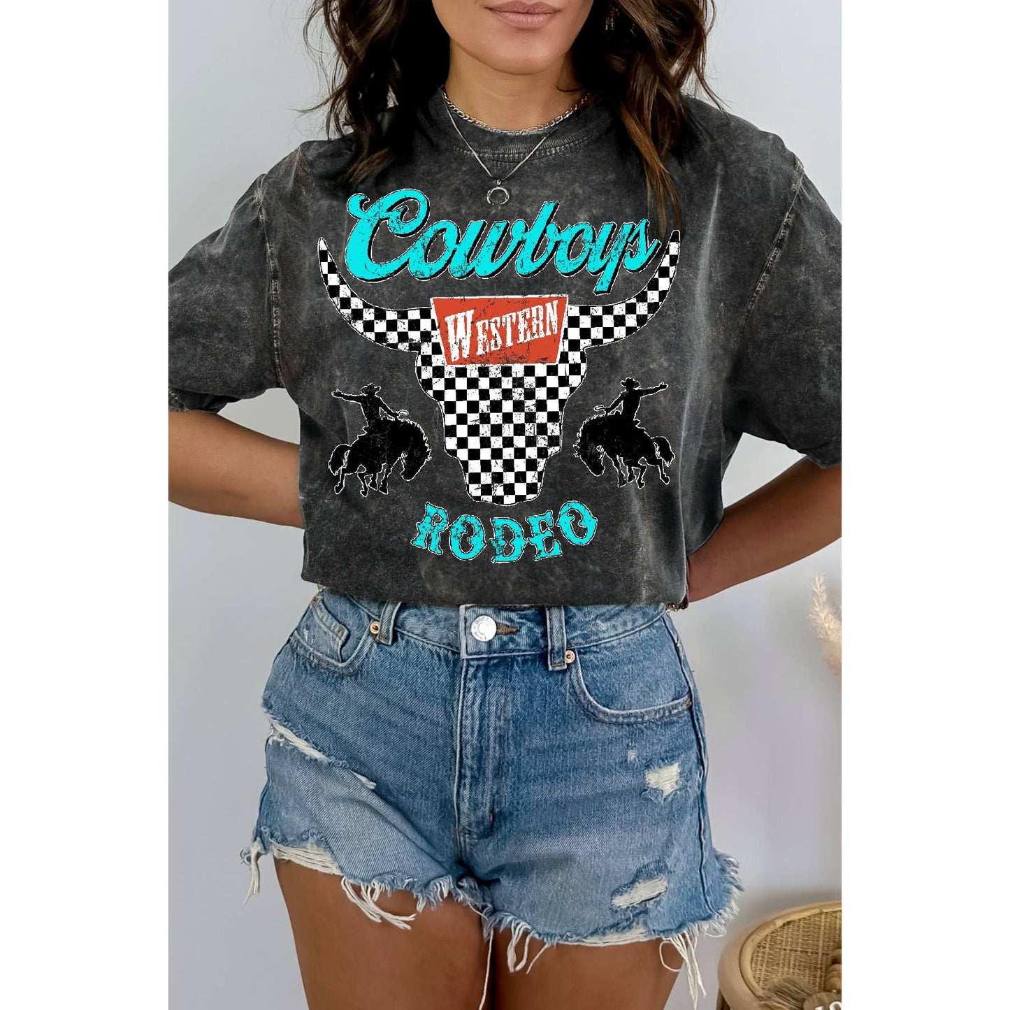Cowboy Rodeo - Mineral Wash T Shirt