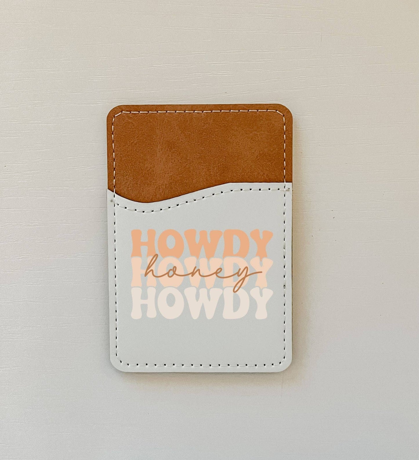 Olivia + Rose - Western Collection Leather Card Holder: 9
