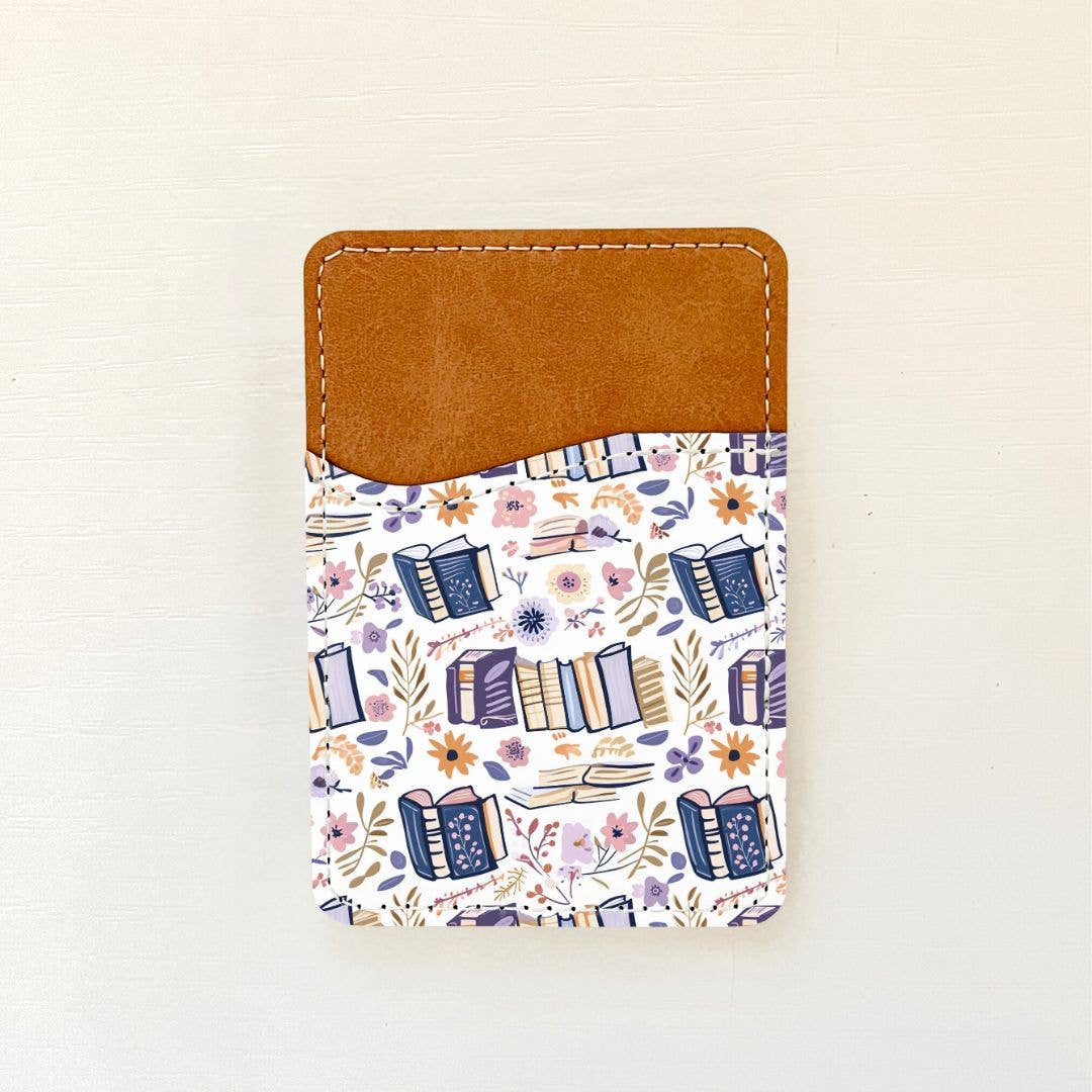 Olivia + Rose - Bookish Florals Leather Card Holder (15 Options): 1