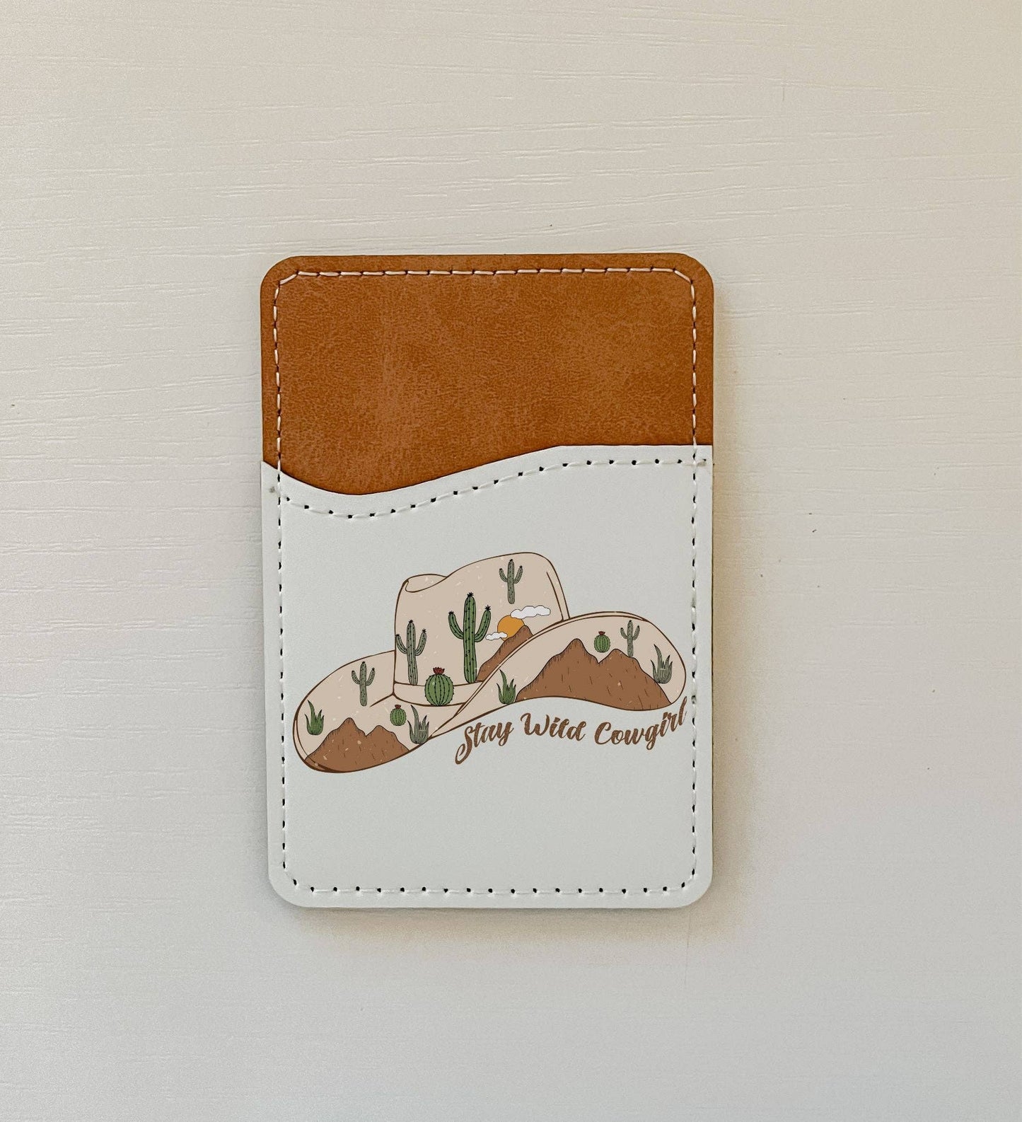 Olivia + Rose - Aesthetic Cowgirl Leather Card Holder (10 Options): 1