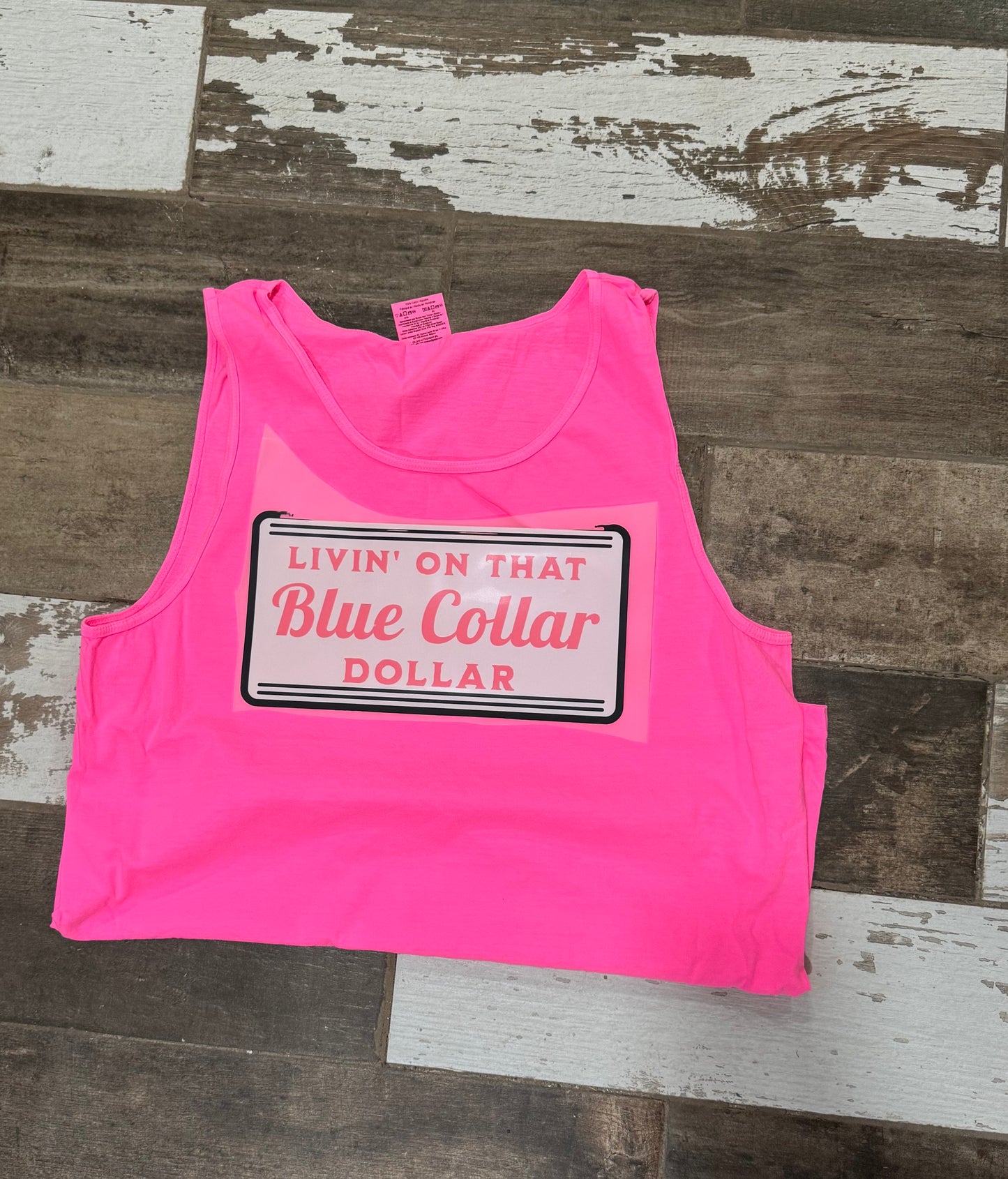 Livin on that blue collar
