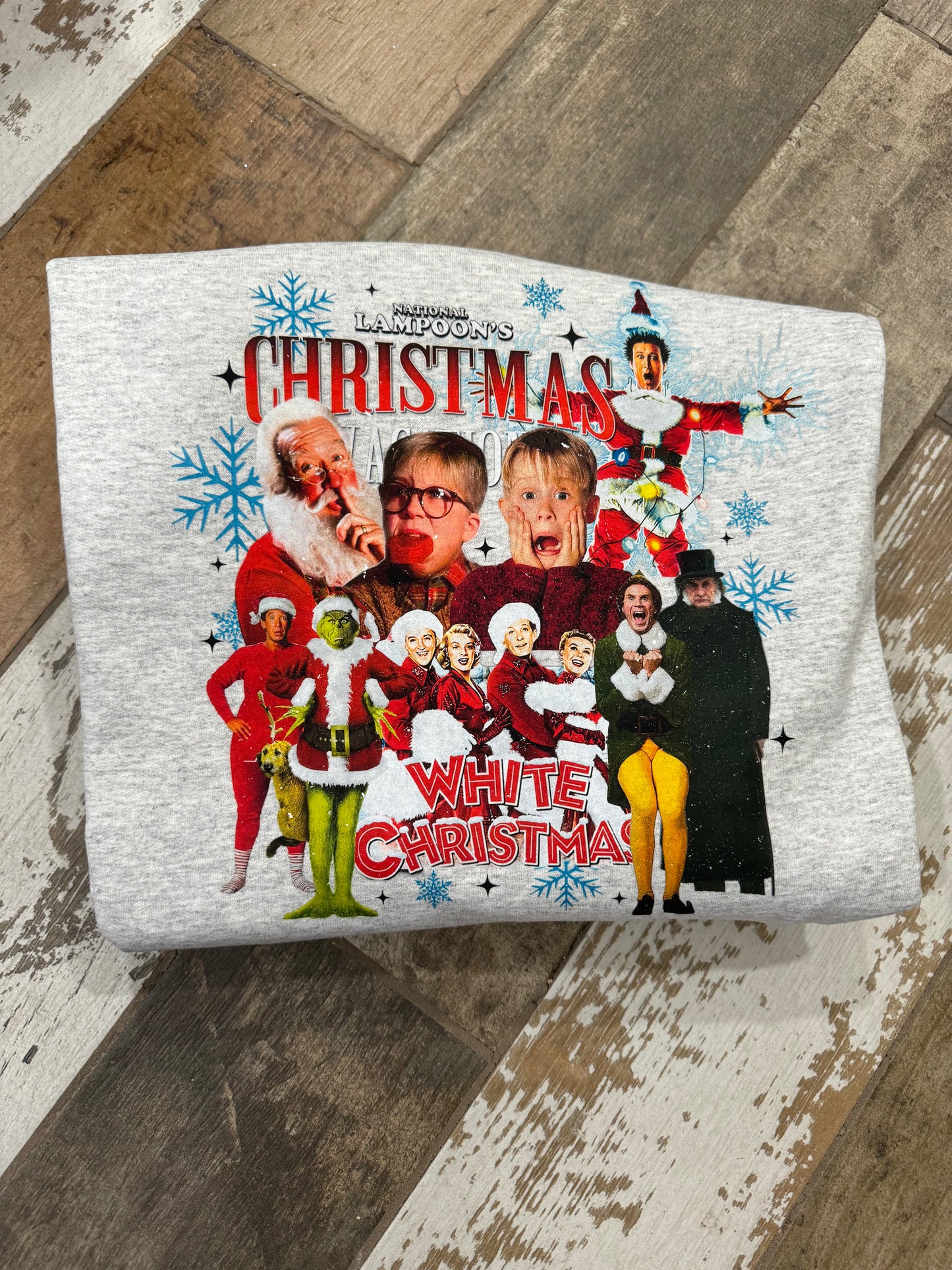 90s merry Christmas crewneck