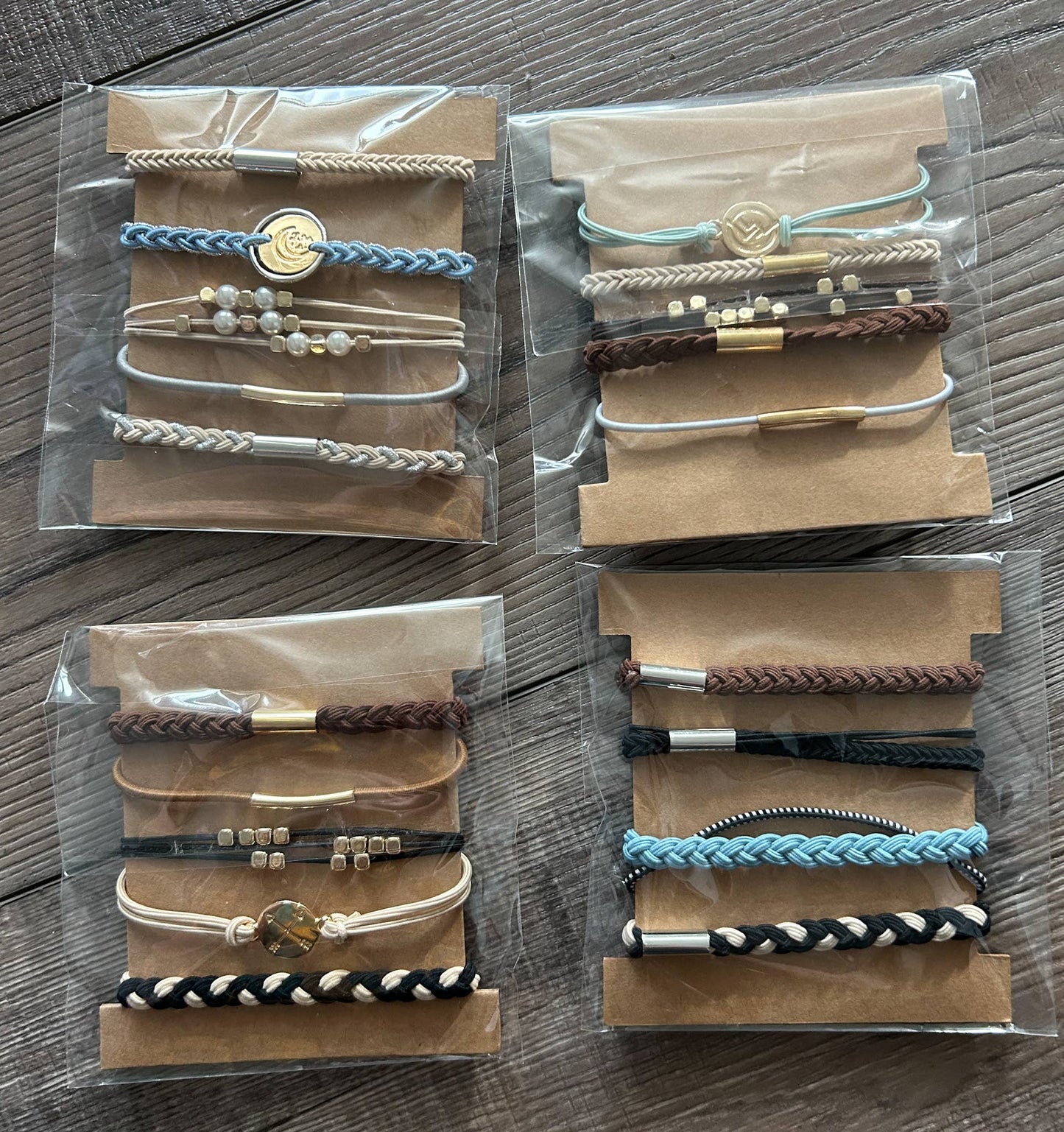 JILLIAN INK LLC - Hair Tie Bracelet Sets: Mountains