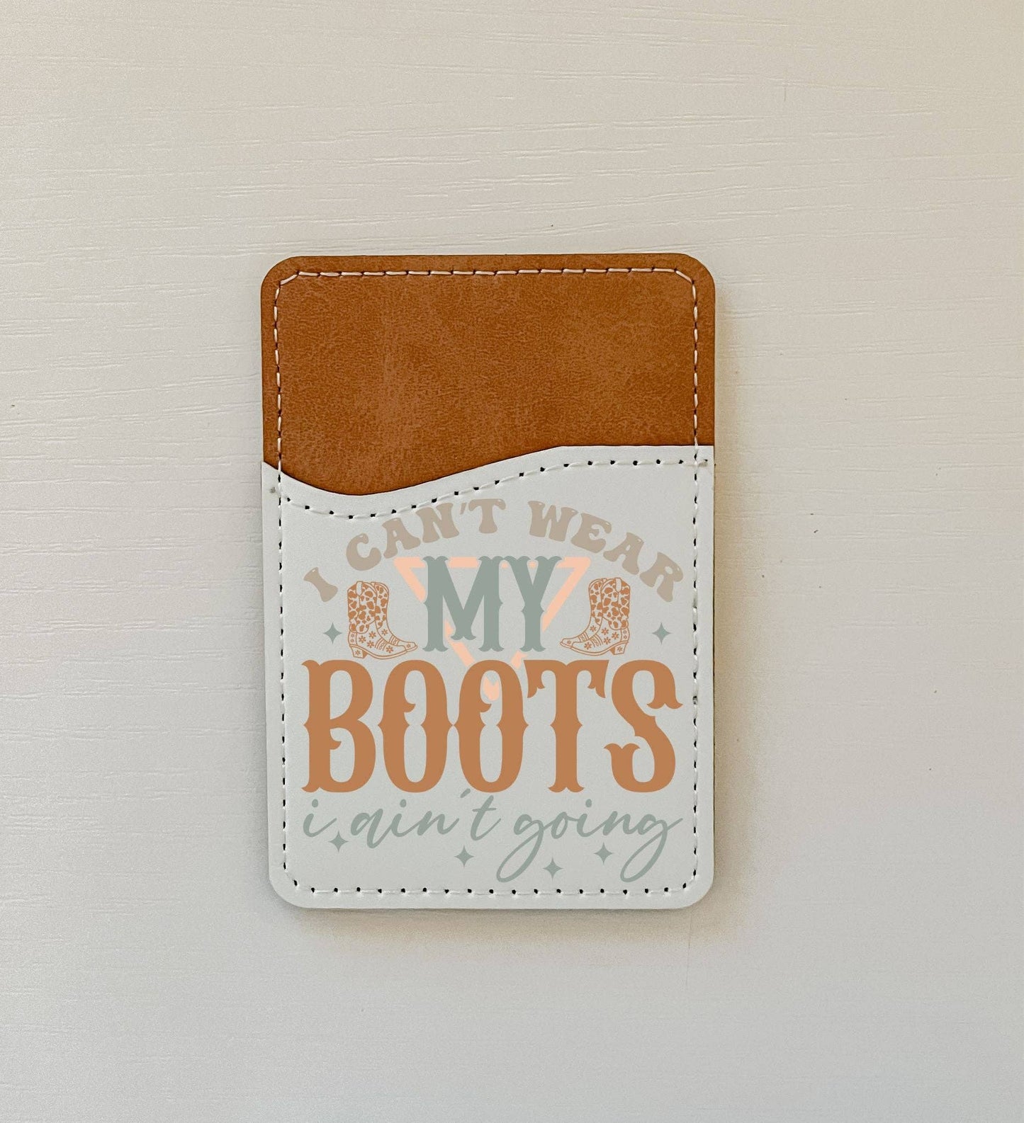 Olivia + Rose - Western Collection Leather Card Holder: 9