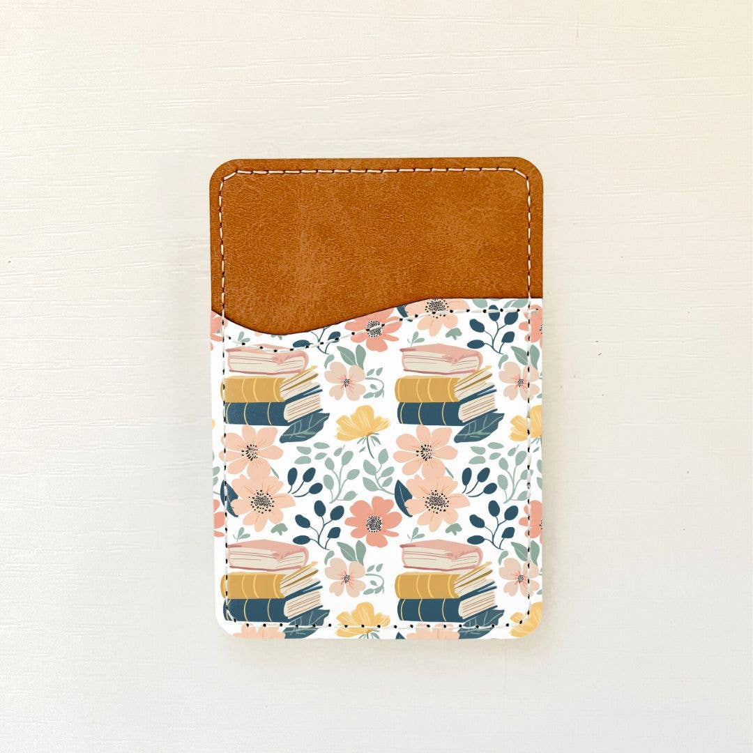 Olivia + Rose - Bookish Florals Leather Card Holder (15 Options): 1
