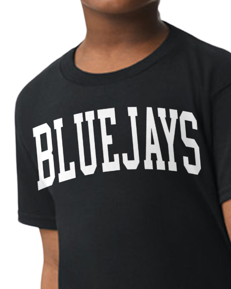 Youth BlueJays Puff Letters