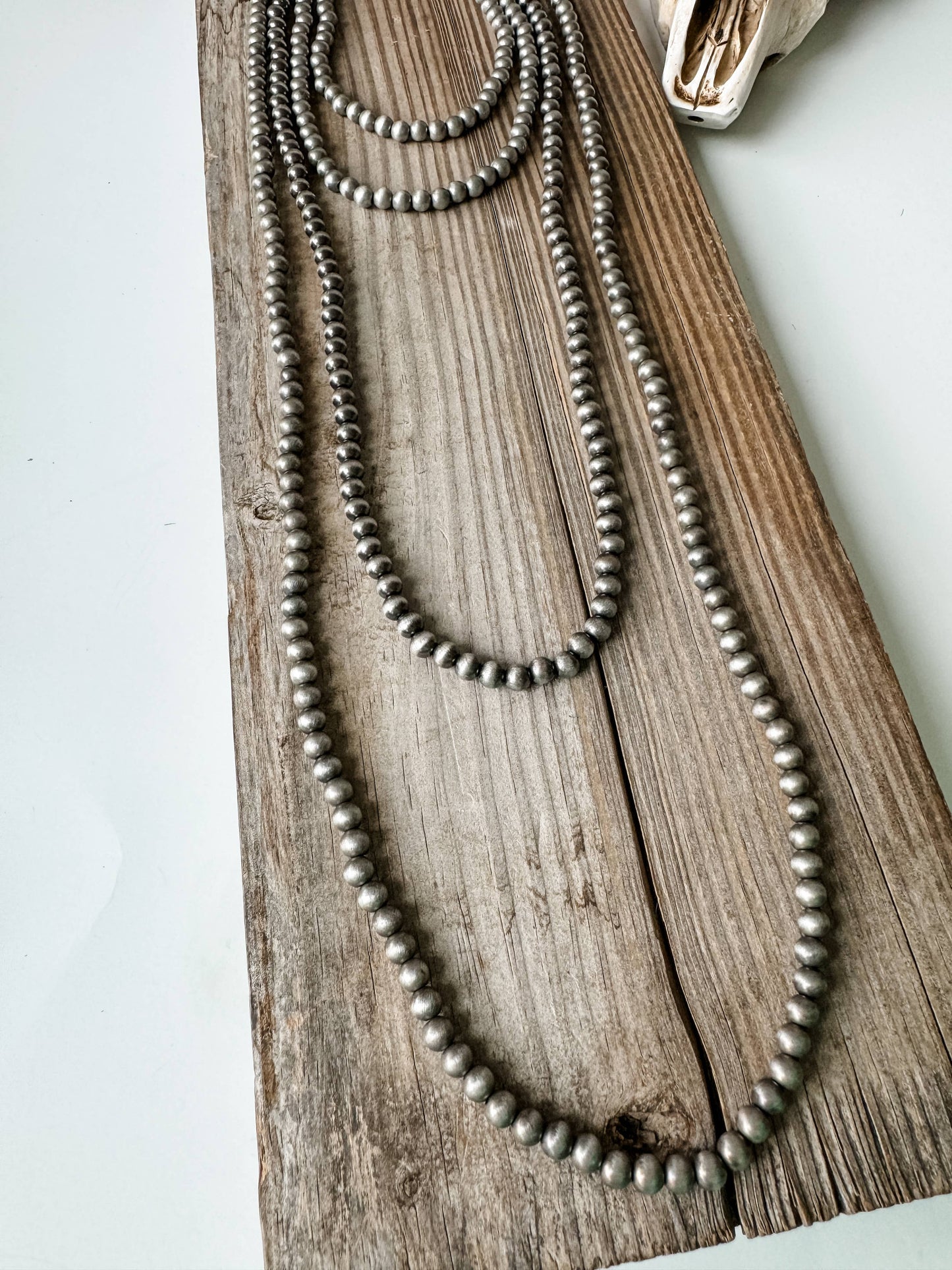 Boho Ranch Shop - Western Navajo Bead Necklace 16” 18” 28” 36”: 36”