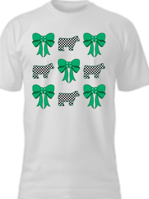 Show Cows and 4H Bows Tshirt