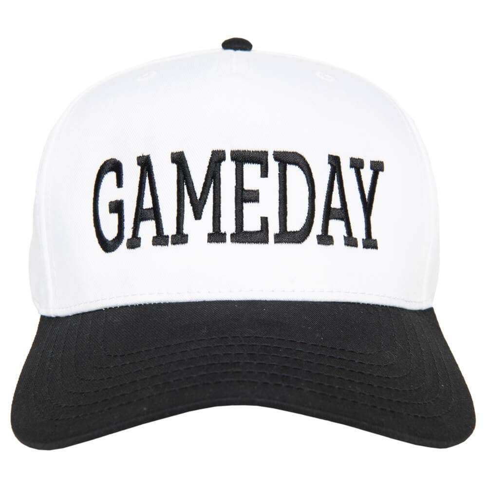 Katydid - GAMEDAY Wholesale Two-Toned Vintage Hat: Blue and White