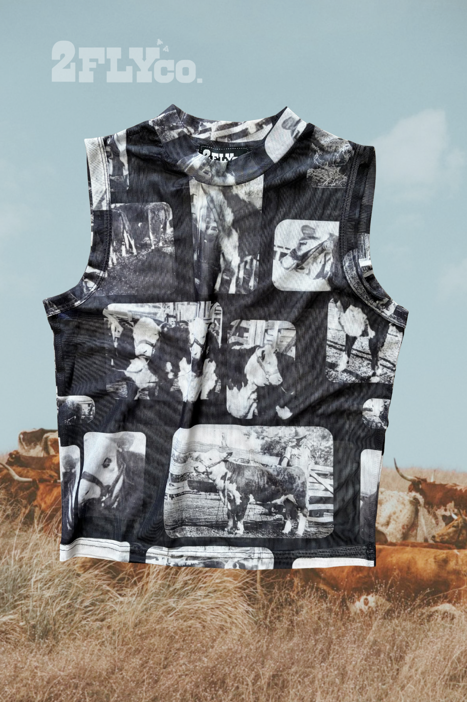 2 Fly Co - CATTLE CHROME *TANK: S