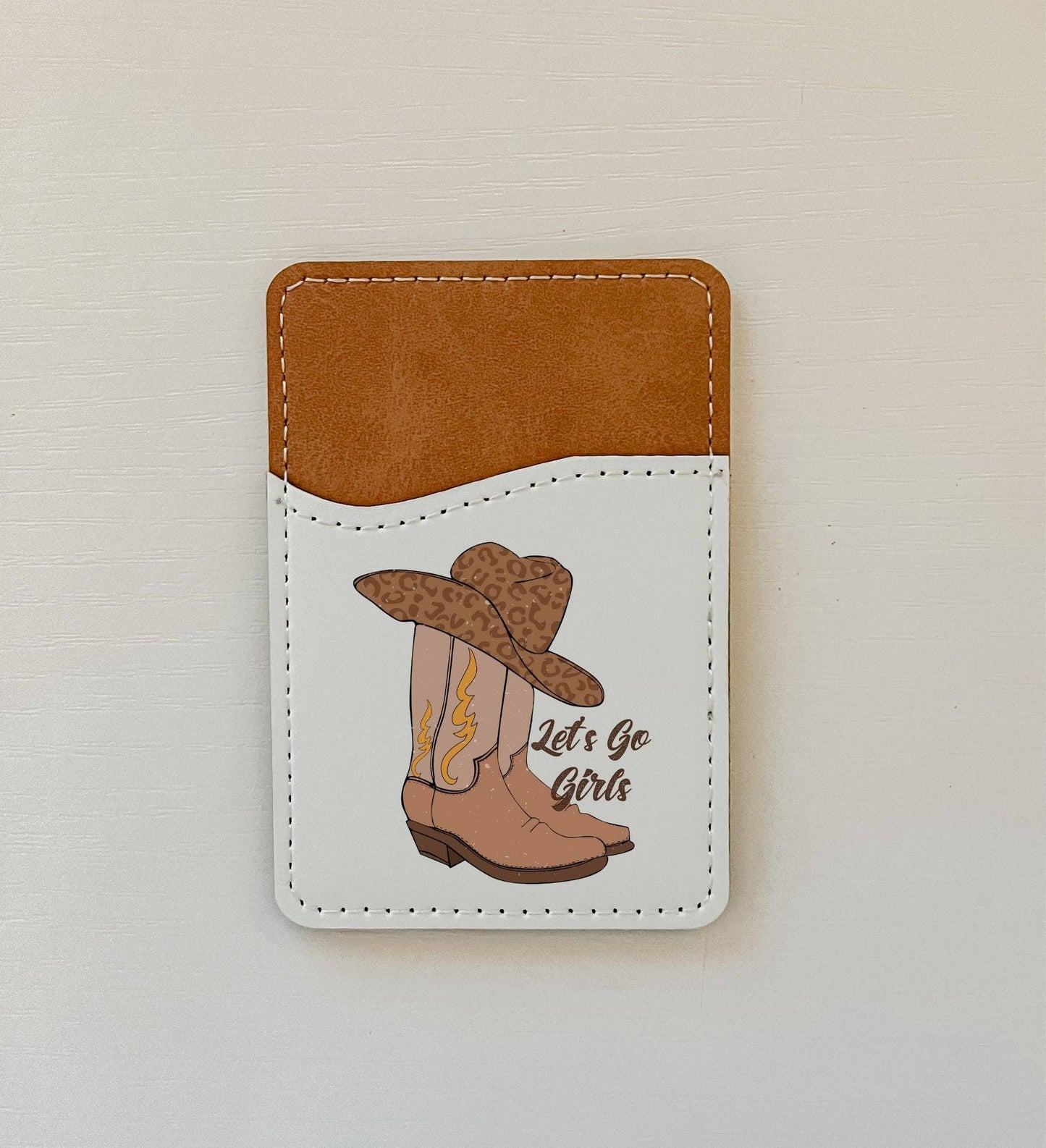 Olivia + Rose - Aesthetic Cowgirl Leather Card Holder (10 Options): 1