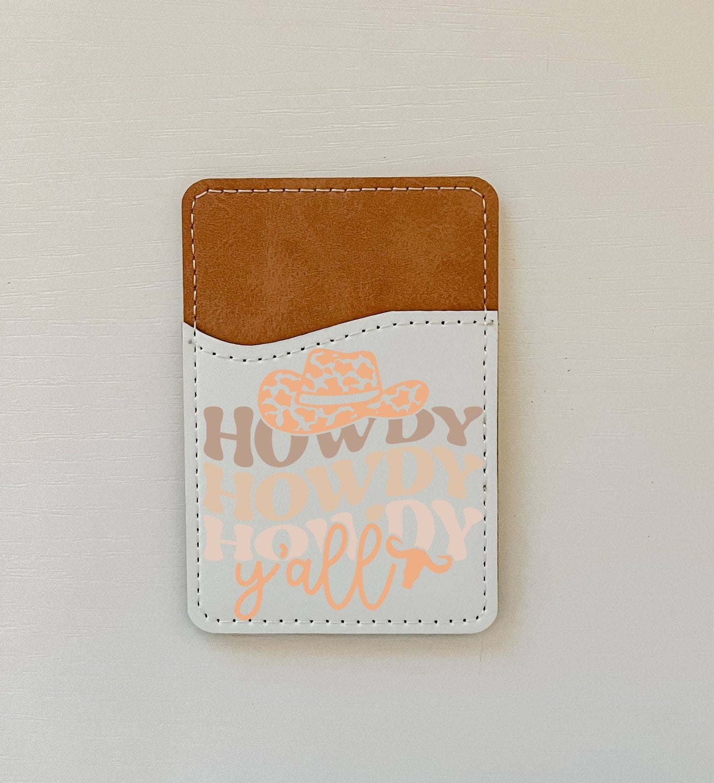 Olivia + Rose - Western Collection Leather Card Holder: 9