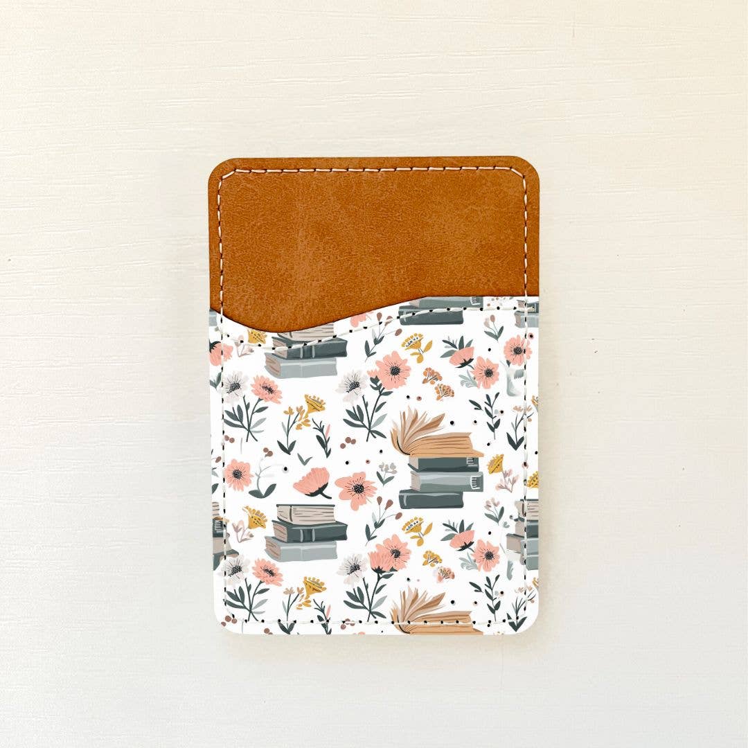 Olivia + Rose - Bookish Florals Leather Card Holder (15 Options): 1