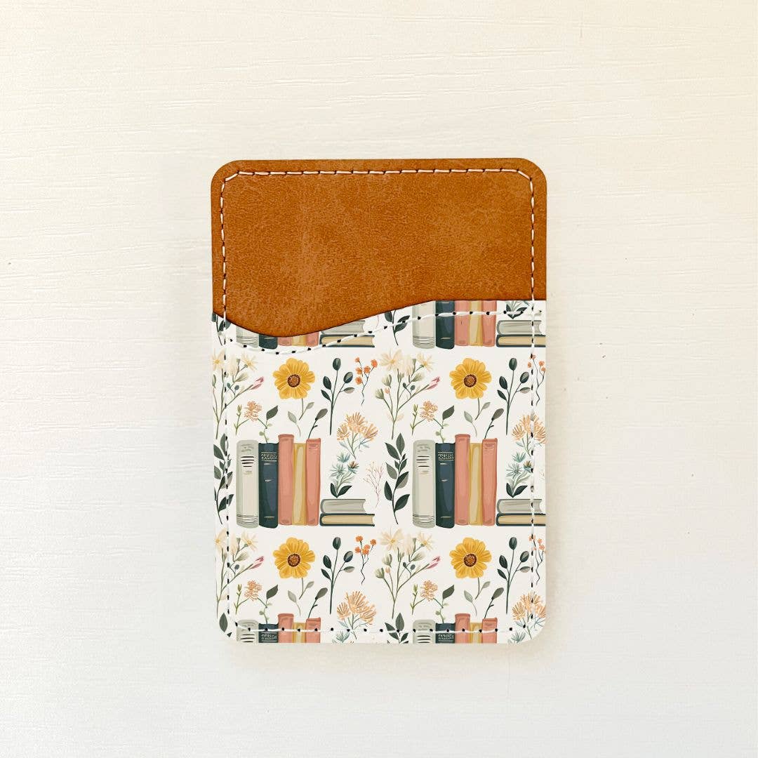 Olivia + Rose - Bookish Florals Leather Card Holder (15 Options): 1