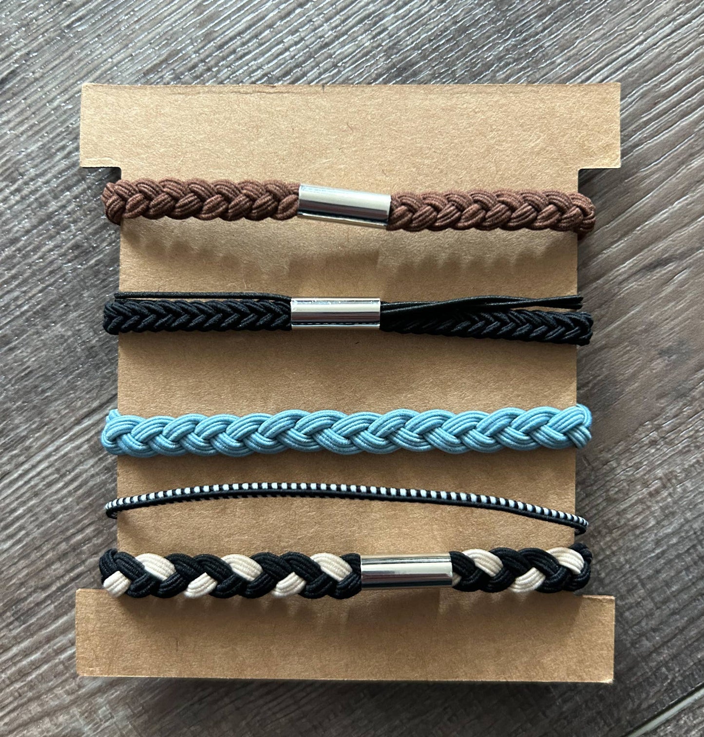 JILLIAN INK LLC - Hair Tie Bracelet Sets: Mountains