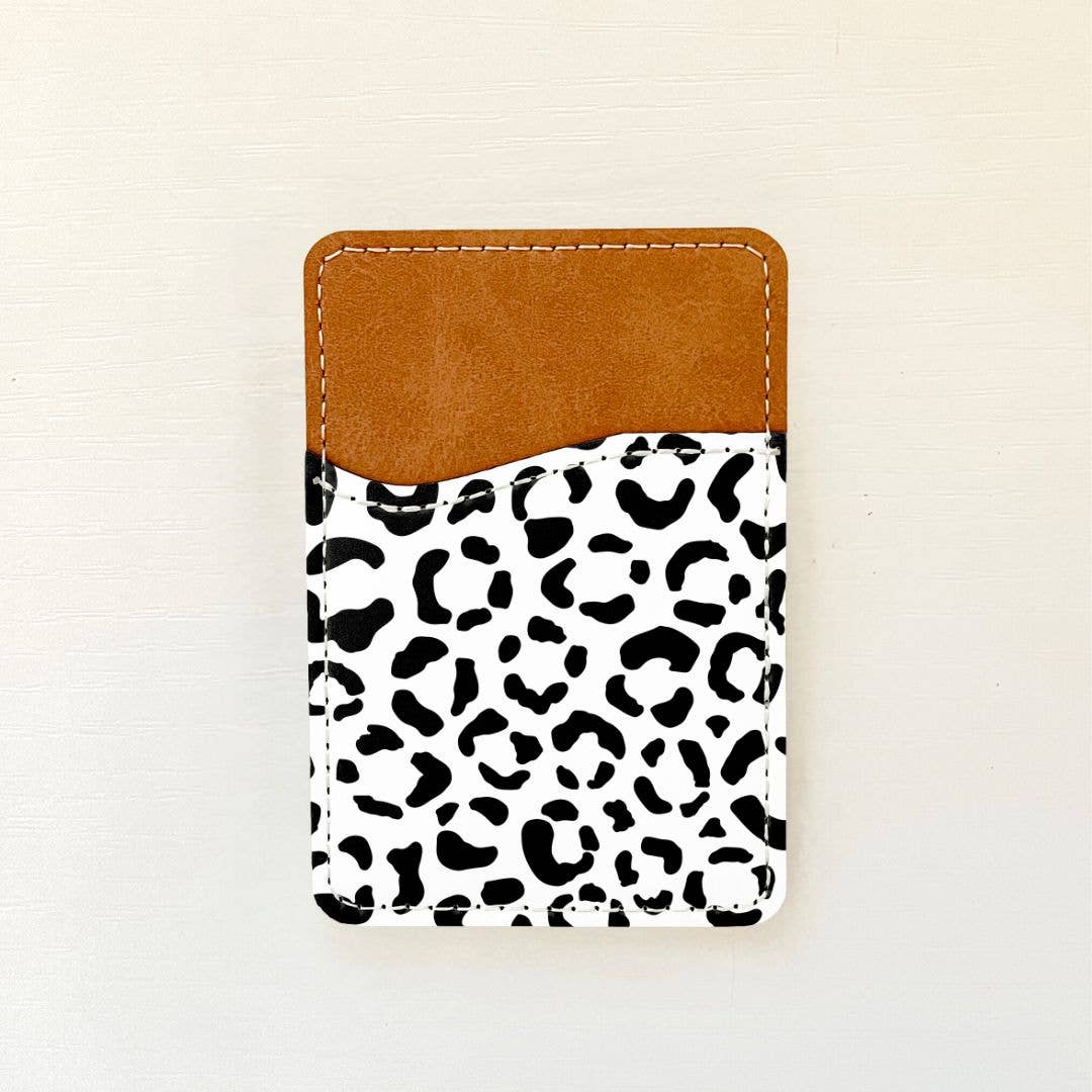 Olivia + Rose - Leopard Print Leather Card Holder (10 Options): 2