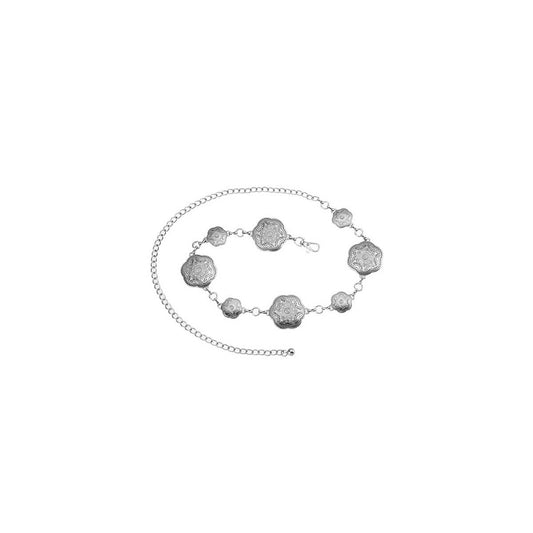 Anarchy Street - Floral Concho Chain Belt: RO