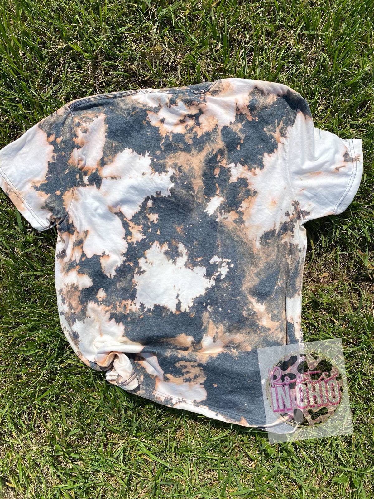 Roots.In.Ohio - Cowhide bleach blank Tshirt: X-Large / No square