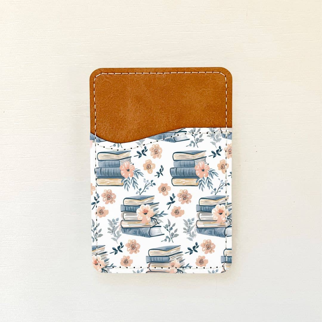 Olivia + Rose - Bookish Florals Leather Card Holder (15 Options): 1