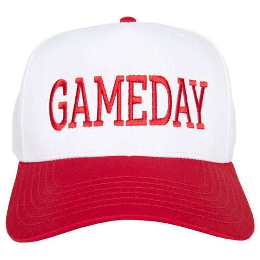 Katydid - GAMEDAY Wholesale Two-Toned Vintage Hat: Blue and White