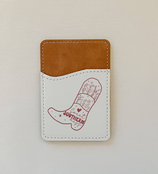 Olivia + Rose - Western Collection Leather Card Holder: 9