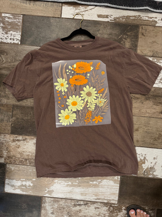 Fall Flowers tshirt