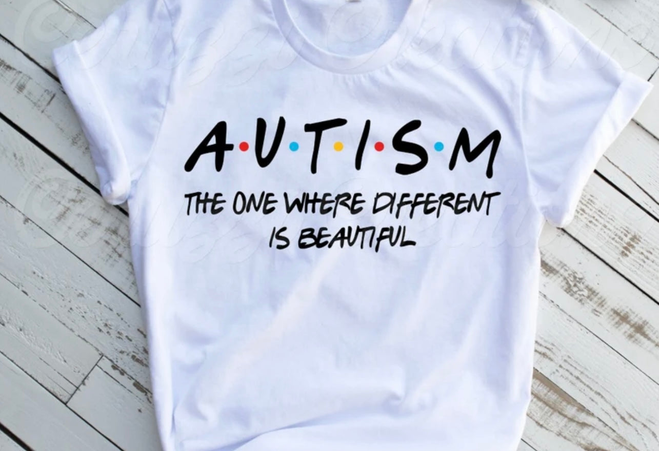 Autism; Friends style Tshirt