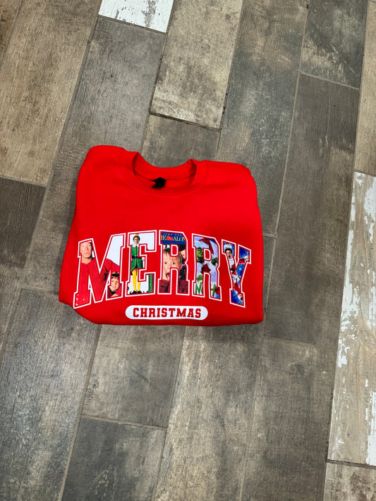 90s Christmas crewneck