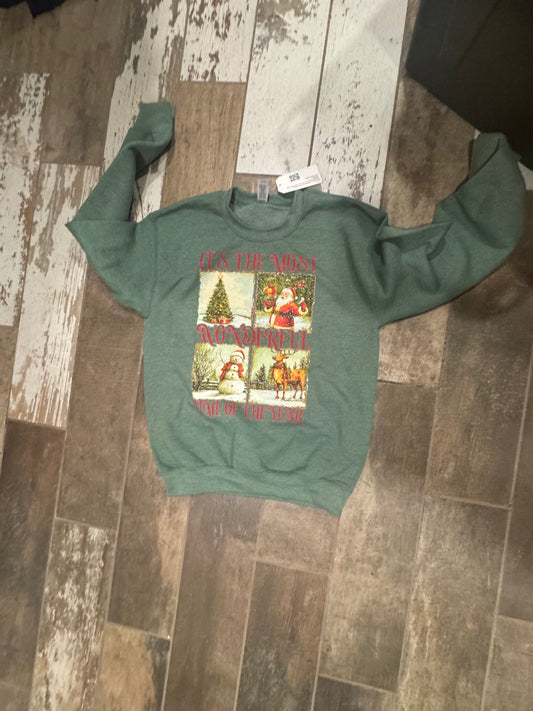 It's the most wonderful Crewneck