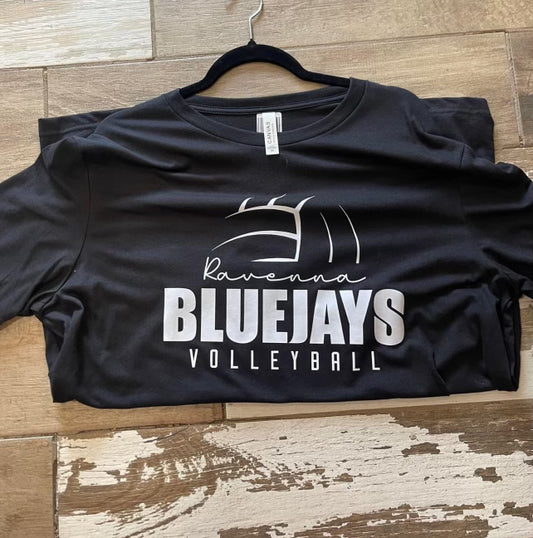 ravenna blue jays custom printed shirt