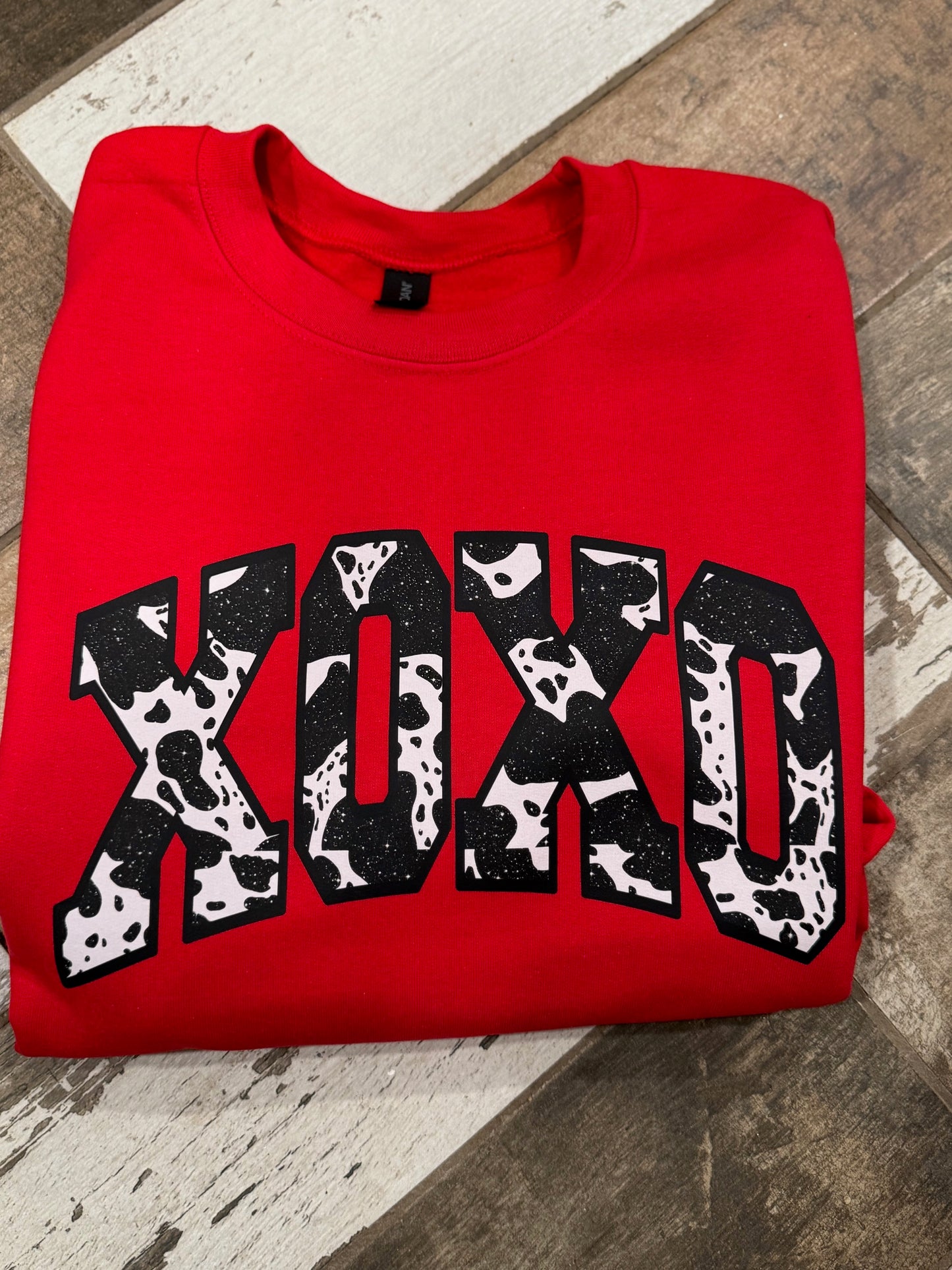 XOXO Cowprint