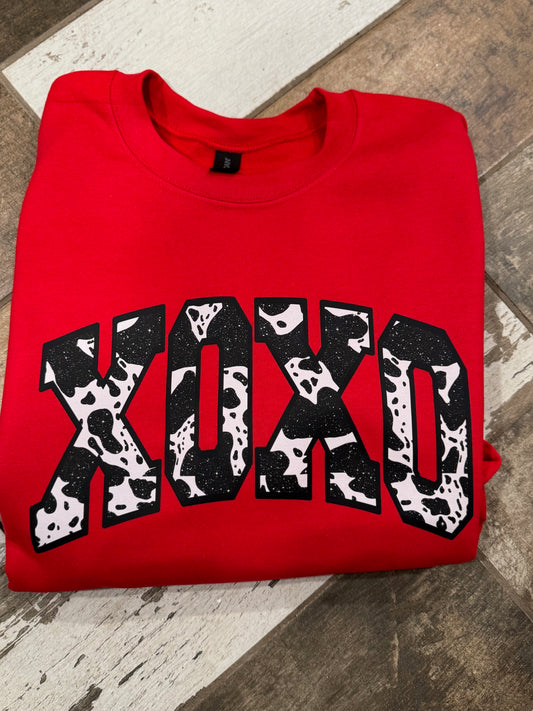 XOXO Cowprint