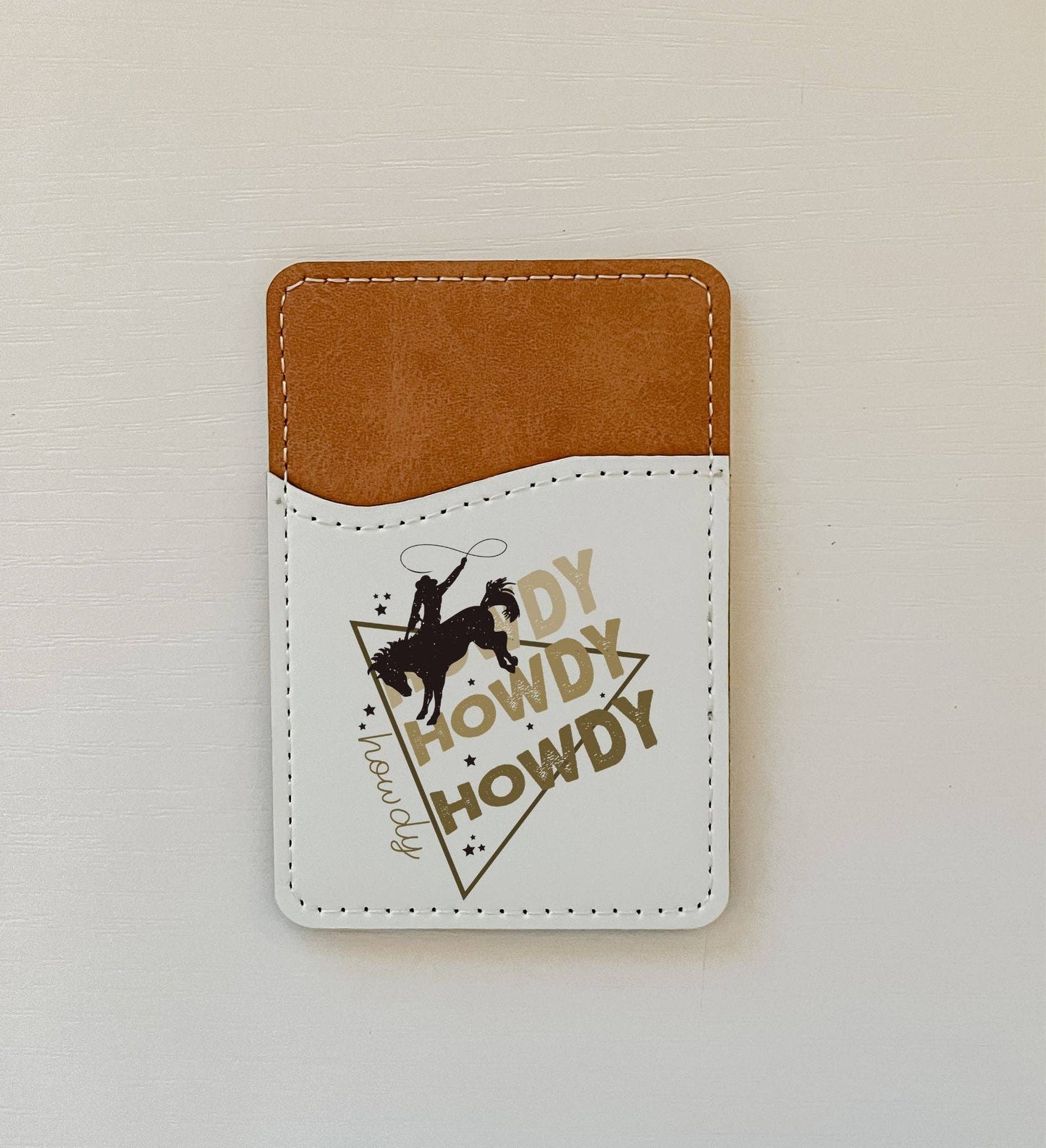 Olivia + Rose - Aesthetic Cowgirl Leather Card Holder (10 Options): 1