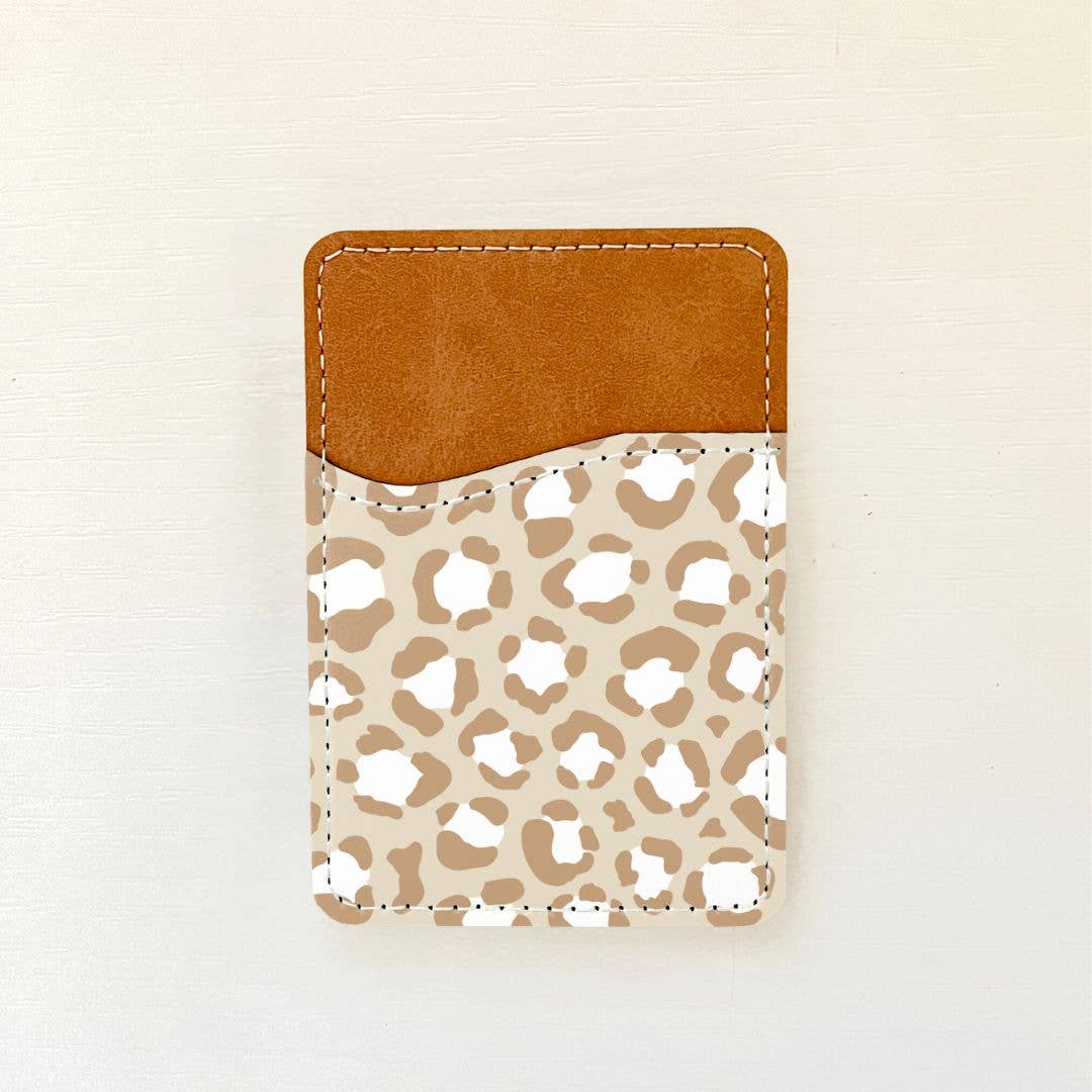 Olivia + Rose - Leopard Print Leather Card Holder (10 Options): 2