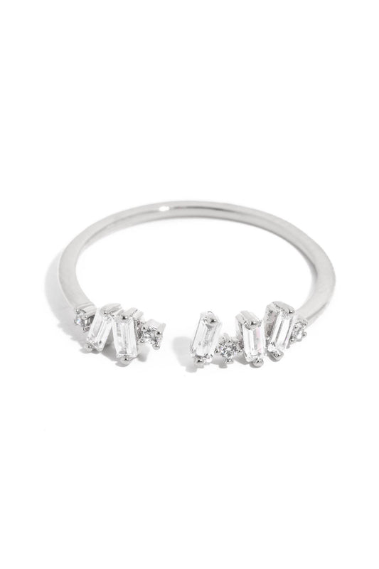 Anarchy Street - Delicate Baguette Fashion Ring: S