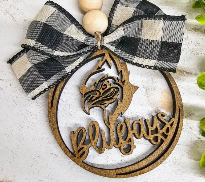 BlueJays Car Charm