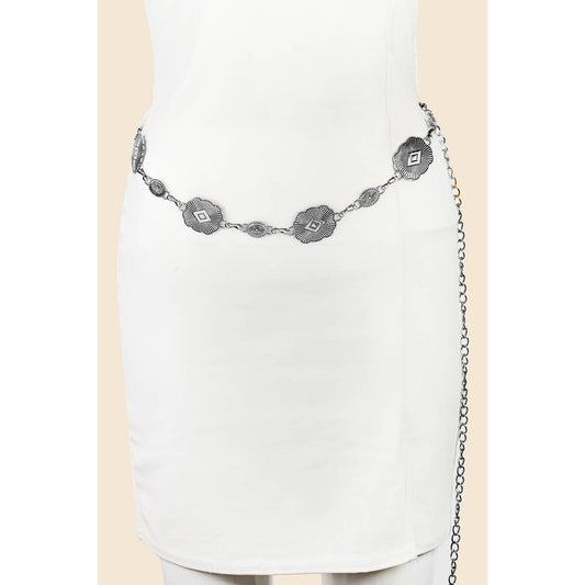 Anarchy Street - Ornate Chain Belt: S