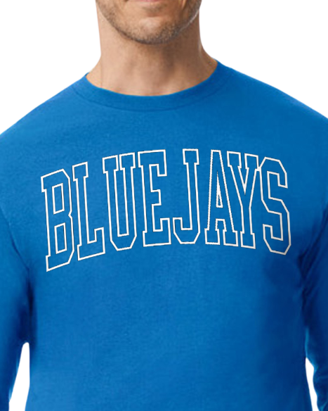 Adult BlueJay Outline