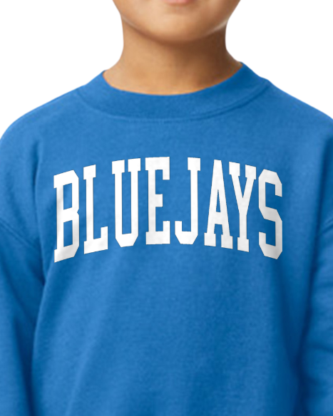 Youth BlueJays Puff Letters