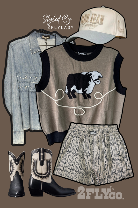 2 Fly Co - BULL NETTLE VEST: L/XL