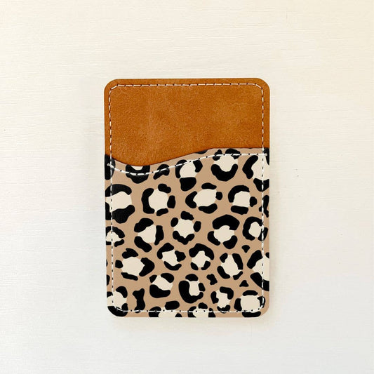 Olivia + Rose - Leopard Print Leather Card Holder (10 Options): 2