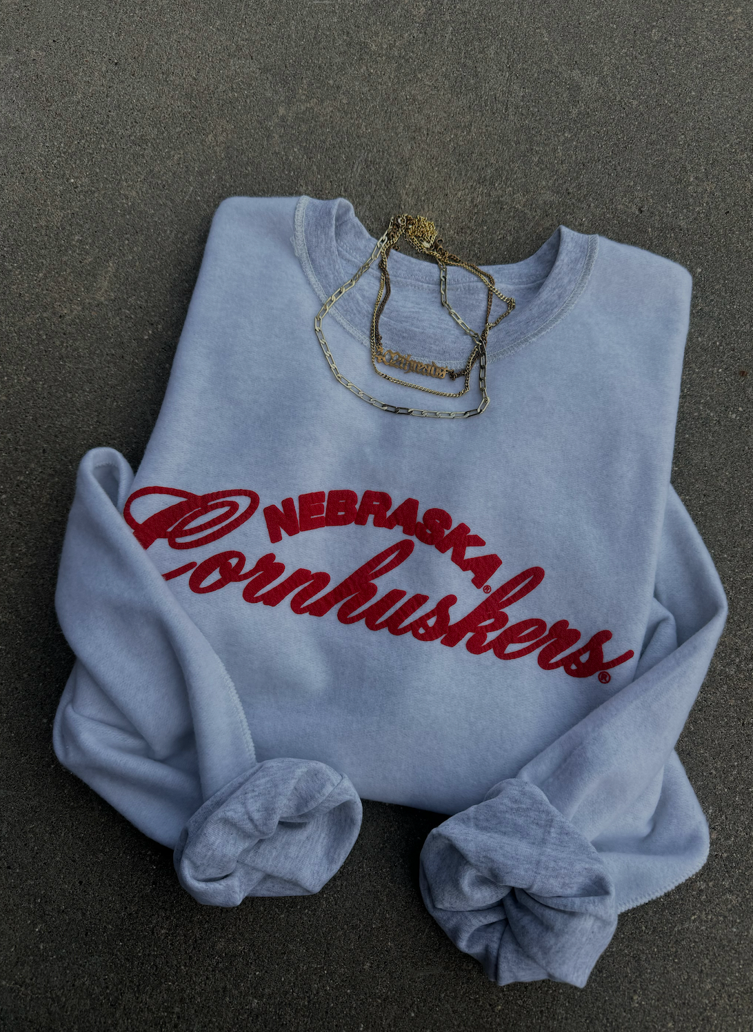 402threads - Nebraska Cornhuskers Inside Out Crew: 2XL