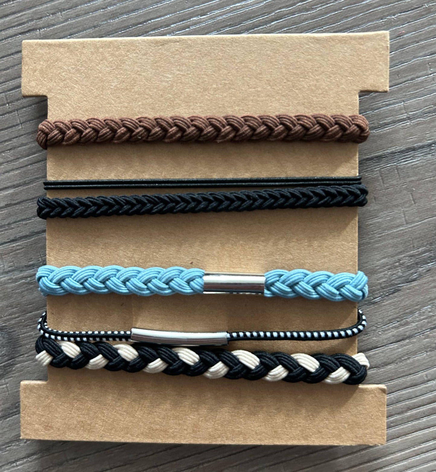 JILLIAN INK LLC - Hair Tie Bracelet Sets: Mountains