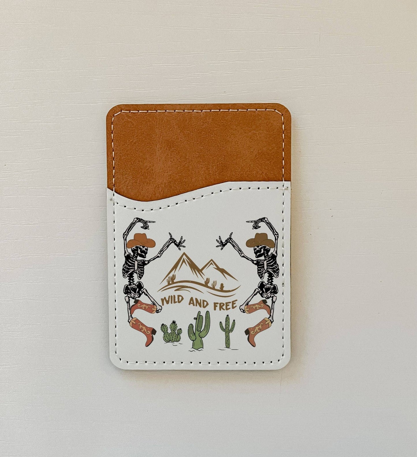 Olivia + Rose - Aesthetic Cowgirl Leather Card Holder (10 Options): 1