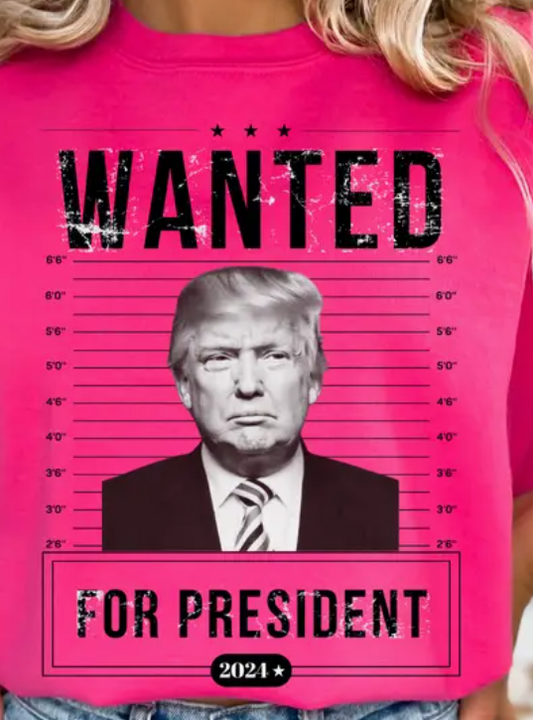 Trump Wanted 2024 Tee