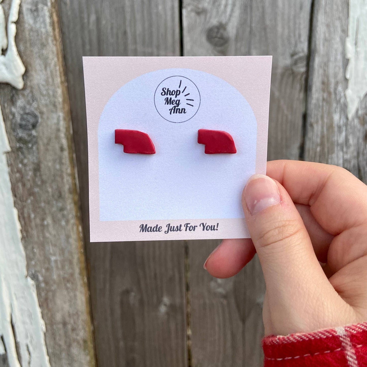 ShopMegAnn - Clay Nebraska Earrings